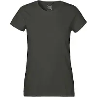 Neutral Schweres Damen Bio T-Shirt O80001 charcoal S