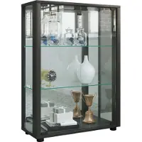 Hioshop Sammel Stand Vitrine Holz Glas Sintalo Spiegel