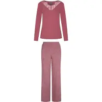 Lingadore Night Pyjama Dusty Cedar | Grösse: XXL | Farbe: Antique Rose
