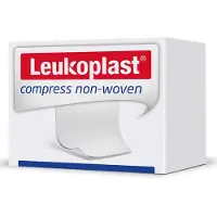 Leukoplast compress non-woven 7,5x7,5cm unste.4f 100 St Kompressen