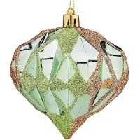 Sublime Market Connect Krist Weihnachtsbaumkugeln Grün Kunststoff Diamant Ø 8 Cm 6 Stück