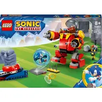LEGO 76993 Sonic the Hedgehog Sonic vs. Dr. Eggmans Death Egg Robot-Spielzeug für Kinder, Mit Sonics Beschleunigungskugel und Katapult sowie 6 Charakteren, Geschenk für Jungen und Mädchen