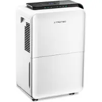 Trotec Luftentfeuchter und Luftreiniger TTK 99 HEPA | HEPA-Filtration Geeignet für Räume bis 90 m² / 230 m³ | Entfeuchtungsleistung max. 31 l / 24 h