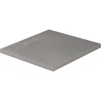 Duravit Quadrat-Duschwanne STONETTO 900x900x50mm beton grau