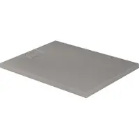 Duravit Rechteck-Duschwanne STONETTO 1200x900x50mm beton grau