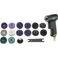 Hazet 9033-11/17, Winkelformschleifer, Schwarz, 15000 RPM, 86 dB, 75 dB, 3,11 m/s²