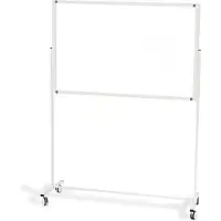 Rocada Gestell für Whiteboardsystem Skin, für Whiteboards Maße 1000 x 1500 mm, mit Rollen