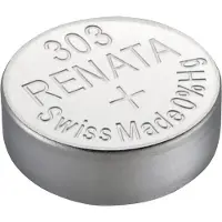 Renata Knopfzellen-Batterie, Silberoxid, SR44, 1.55V, 175mAh