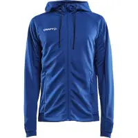 Craft Trainingsjacke Evolve Hood Jacket Herren Club Cobolt-XS