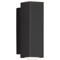 FISCHER&HONSEL GMBH Honsel Wandleuchte Carlo - schwarz / Acryl satiniert (30383)