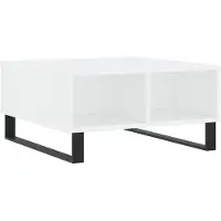 vidaXL Couchtisch Weiß 60x60x30 cm Holzwerkstoff
