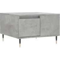 vidaXL Couchtisch Betongrau 55x55x36,5 cm Holzwerkstoff