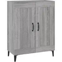 vidaXL Sideboard Grau Sonoma 69,5x34x90 cm Holzwerkstoff