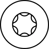 Heco Glasleistenschraube -TOPIX