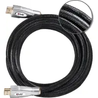 Club 3D CLUB3D HDMI 2.0 4K60Hz UHD Kabel 5 meter, 5 m, HDMI Typ A (Standard), HDMI 2.0, 4096 x 2160 Pixel, Aluminium, Schwarz