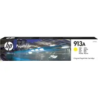 HP 913A Gelb Original PageWide Tintenpatrone, Standard, Gelb, Tinte auf Pigmentbasis, 37 ml, 1 Stück(e), 3000 Seiten