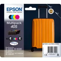 Epson Multipack 4-colours 405 DURABrite Ultra Ink, Standardertrag, Schwarz, Cyan, Magenta, Gelb, Tinte auf Pigmentbasis, Tinte auf Pigmentbasis, 7,6 ml, 5,4 ml