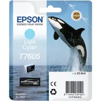 Epson T7605 (C13T76054010) Druckerpatrone Cyan Hell