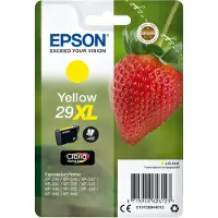 Epson Strawberry Singlepack Yellow 29XL Claria Home Ink, Hohe (XL-) Ausbeute, Gelb, Tinte auf Pigmentbasis, 6,4 ml, 1 Stück(e), 450 Seiten