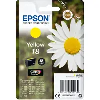 Epson Daisy Singlepack Yellow 18 Claria Home Ink, Gelb, Tinte auf Pigmentbasis, 3,3 ml, 1 Stück(e), 180 Seiten
