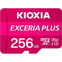 Kioxia Exceria Plus, 256 GB, MicroSDXC, Klasse 10, UHS-I, 100 MB/s, 85 MB/s