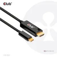 Club 3D 902420271 1.8 M Usb-c Auf Hdmi Adapter
