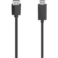 Hama 00200712, 1,5 m, DisplayPort, HDMI, Stecker, Stecker, Gerade