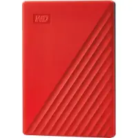 Western Digital My Passport, 2 TB, 2.5", 3.2 Gen 1 (3.1 Gen 1), Rot