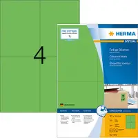 Herma Farbige Etiketten A4