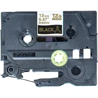 Brother TZE-R334, Gold auf Schwarz, TZe, Schwarz, Wärmeübertragung, China, 5 Jahr(e)