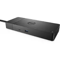 Dell Performance Dockingstation – WD19DCS, Kabelgebunden, USB 3.2 Gen 2 (3.1 Gen 2) Type-C, 10,100,1000 Mbit/s, Schwarz, 5120 x 2880 Pixel, Gleichstrom