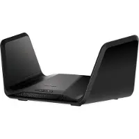 Netgear Nighthawk Tri-Band AX8 8-Stream AX6600 WiFi 6 Router (RAX70), Wi-Fi 6 (802.11ax), Tri-Band (2,4 GHz / 5 GHz / 5 GHz), Ethernet/LAN, Schwarz, Tabletop-Router
