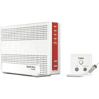 FRITZ! Box 6690 Cable International, Wi-Fi 5 (802.11ac), Dual-Band (2,4 GHz/5 GHz), Ethernet/LAN, Weiß, Tabletop-Router