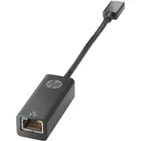 HP USB-C - RJ45 Adaptör G2, USB Typ-C, RJ-45, Schwarz, Haus, Windows 10, Windows 11, 180 mm