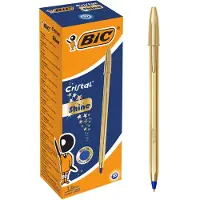 BIC Celebration Blue Oil Based Ink Stift 20 Einheiten