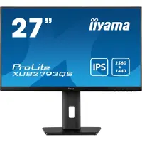 Iiyama ProLite XUB2793QS-B1, 68,6 cm (27"), 2560 x 1440 Pixel, Wide Quad HD, LED, 1 ms, Schwarz