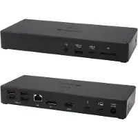 ITEC i-tec Thunderbolt 3 3x Display Docking Station + Power Delivery 96W, Kabelgebunden, Thunderbolt 3, 96 W, 3,5 mm, 10,100,1000 Mbit/s, Schwarz