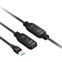 Club 3D CLUB3D CAC-1405, 10 m, USB A, USB A, USB 3.2 Gen 2 (3.1 Gen 2), 5 Gbit/s, Schwarz