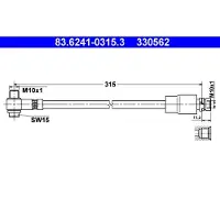 Ate Bremsschlauch 83.6241-0315.3
