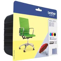 Brother LC-229XLVALBP, Schwarz, Cyan, Magenta, Gelb, 4 Stück(e), 2400 Seiten, 1200 Seiten, Multipack