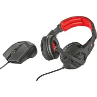 Trust GXT 784, Kopfhörer, Kopfband, Gaming, Schwarz, Rot, 1 m, Xbox One
