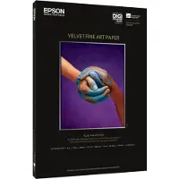 Epson Velvet Fine Art A 3+ 20 Sheet 260 G S 041637 Papier