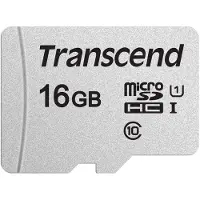 Transcend TS16GUSD300S, 16 GB, MicroSDHC, Klasse 10, NAND, 95 MB/s, 10 MB/s