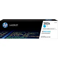 HP 203X Cyan Original LaserJet-Tonerkartusche mit hoher Reichweite, 2500 Seiten, Cyan, 1 Stück(e)