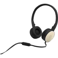 HP Stereo-Headset H2800 (Schwarz mit Silk Gold), Kabelgebunden, Anrufe/Musik, 125 g, Kopfhörer, Schwarz, Gold