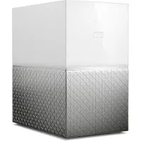 Western Digital My Cloud Home Duo, NAS, 12 TB, Weiss/Silber