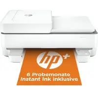 HP Tintenstrahl-Multifunktionsgerät ENVY 6420e, Farbe/SW, 4-in-1, USB/WLAN, Auto-Duplex/Mobildruck, bis A4, inkl. CMYK-Tintenpatronen