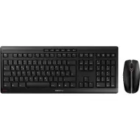 Cherry Stream Desktop, Volle Größe (100%), Kabellos, RF Wireless, Schwarz, Maus enthalten