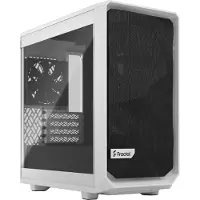 Fractal Design Meshify 2 Mini, Tower, PC, Weiß, DTX, micro ATX, Mini-DTX, Mini-ITX, Stahl, Gehärtetes Glas, Gaming