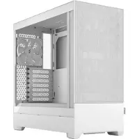 Fractal Design Pop Air, Tower, PC, Weiß, ATX, micro ATX, Mini-ITX, Stahl, Gehärtetes Glas, 17 cm
